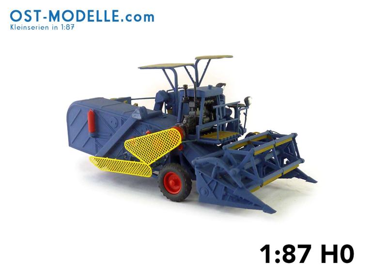 Preview: Mädrescher E177 Kornabsackung blau 1/32